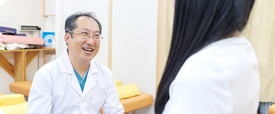 しまなみ整骨院グループのカウンセリング